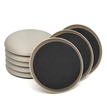 Alpha 55 Set de 4 patins de déplacement meuble en plastique