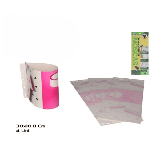 Alpha 55 Set de 4 pièges adhésifs mouches efficaces