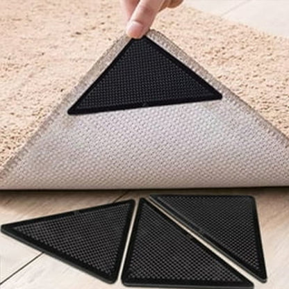 Alpha 55 Set de 4 protections d’angle antidérapantes noires