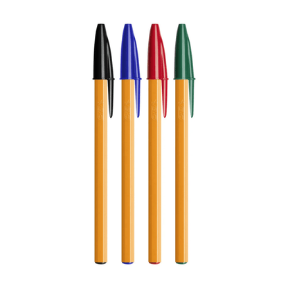 Alpha 55 Set de 4 Stylos BIC Orange Original