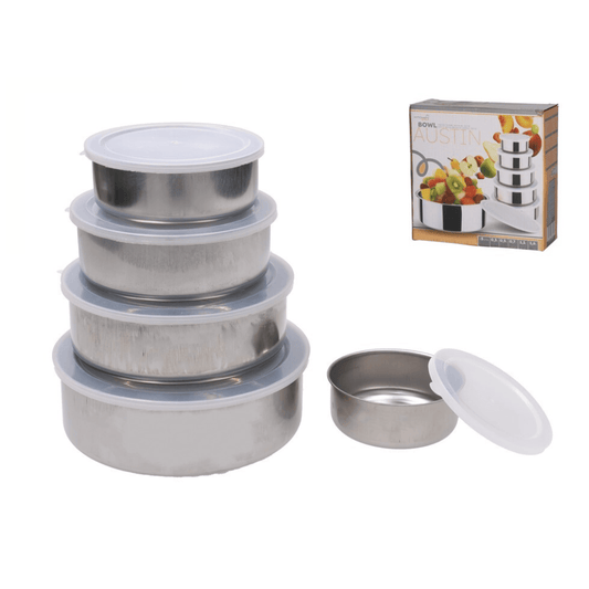 Alpha 55 Set de 5 boîtes en inox Austin – Conservation