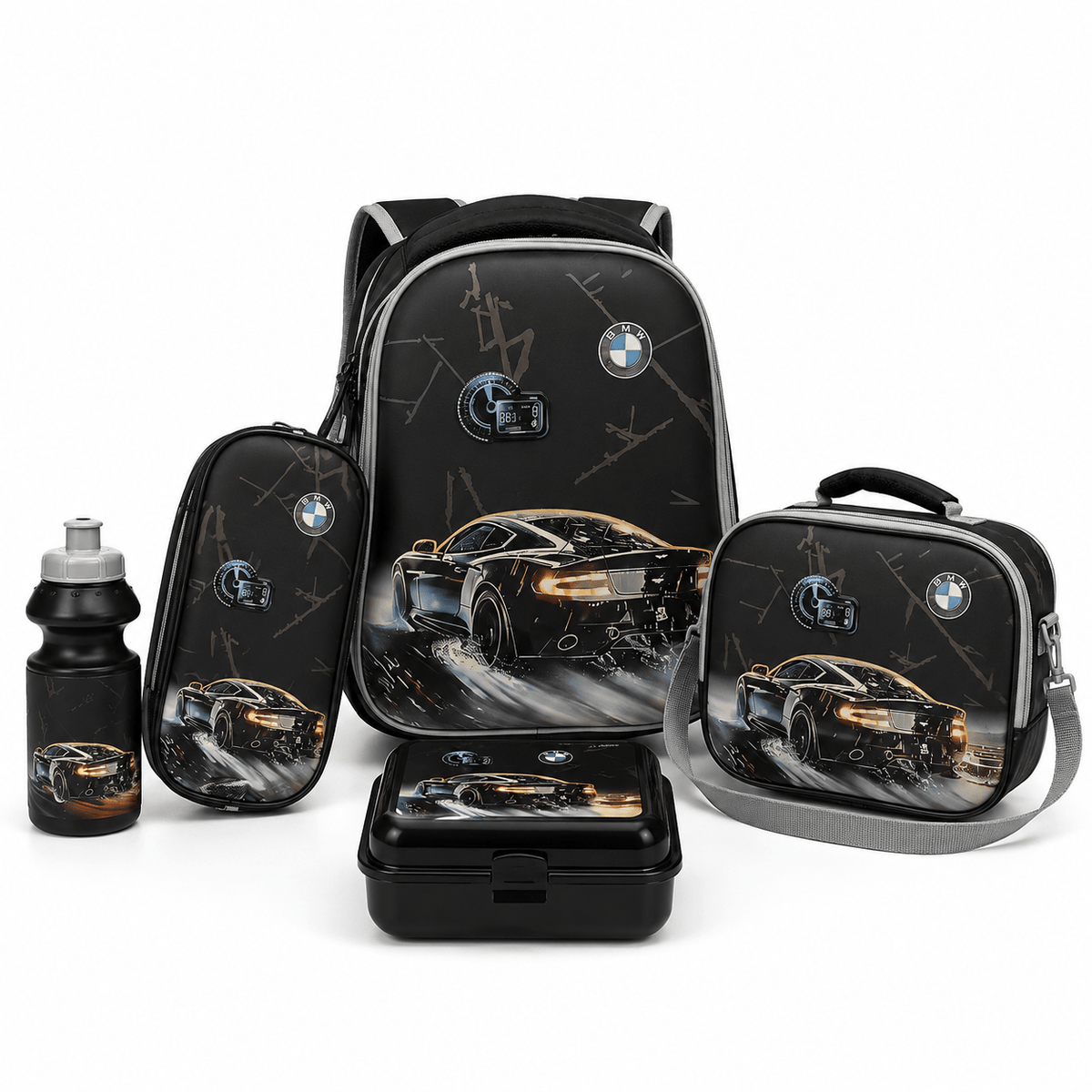 Alpha 55 Set de 5 Pièces Sac à Dos 15" BMW Voiture
