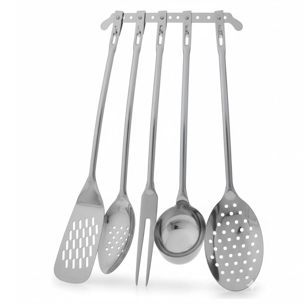 Alpha 55 Set de 5 Ustensiles rn Inox sur Barre – Organisation & Qualité