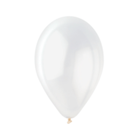 Alpha 55 Set de 50 ballons latex transparents – Déco élégante