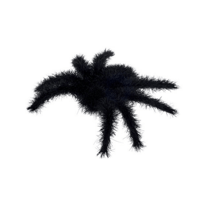 Alpha 55 Set de 6 Araignées Poilues 7 cm – Déco Halloween
