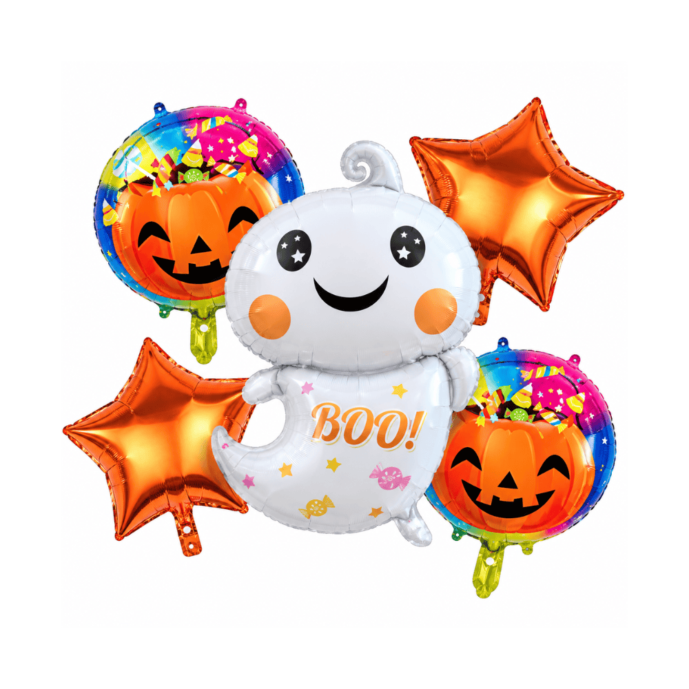 Alpha 55 Set de 6 Ballons Aluminium Bouquet – Décoration Festive