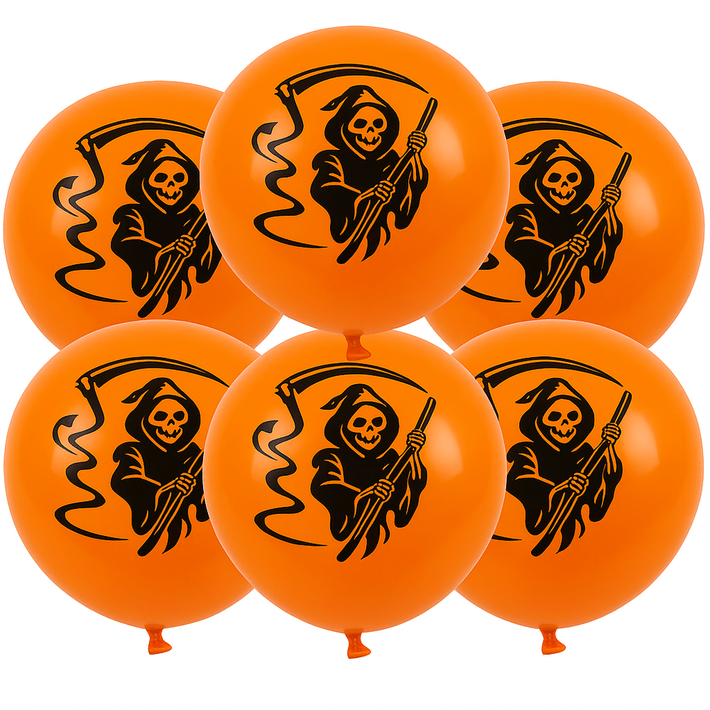 Alpha 55 Set de 6 ballons d'Halloween avec motif œil (Copie)