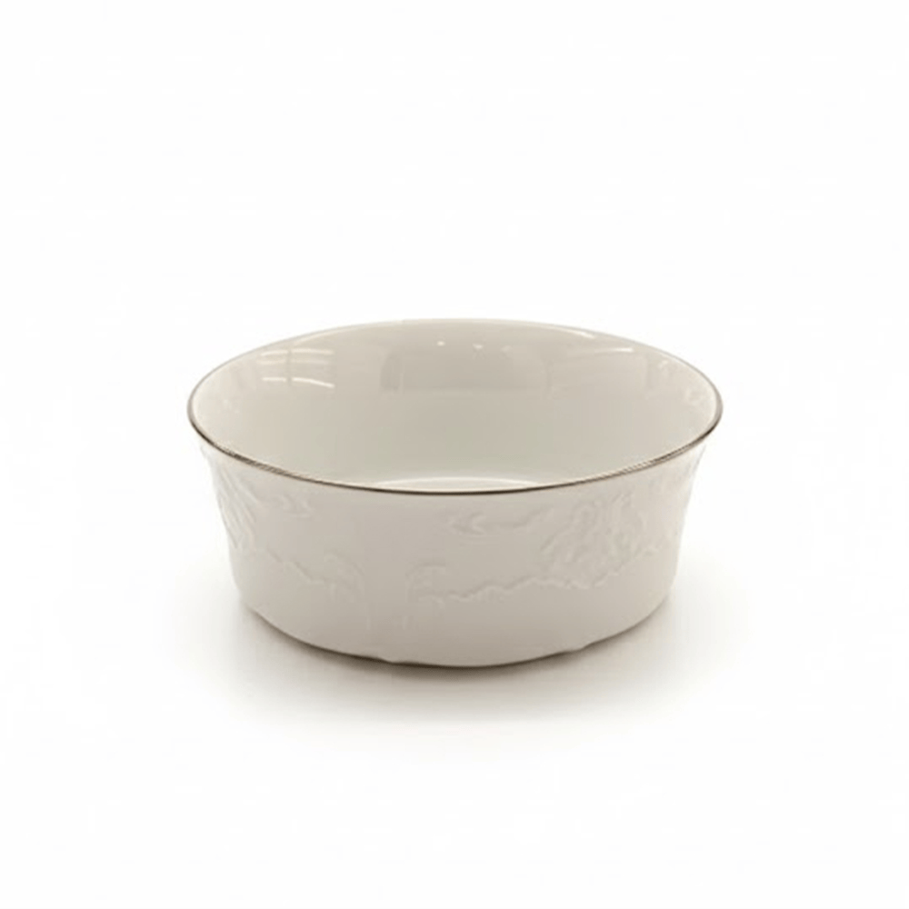 Alpha 55 Set de 6 Bols en Porcelaine Fil Argent – Chic