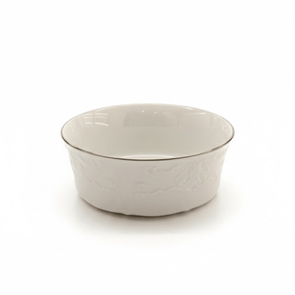 Alpha 55 Set de 6 Bols en Porcelaine Fil Argent – Chic