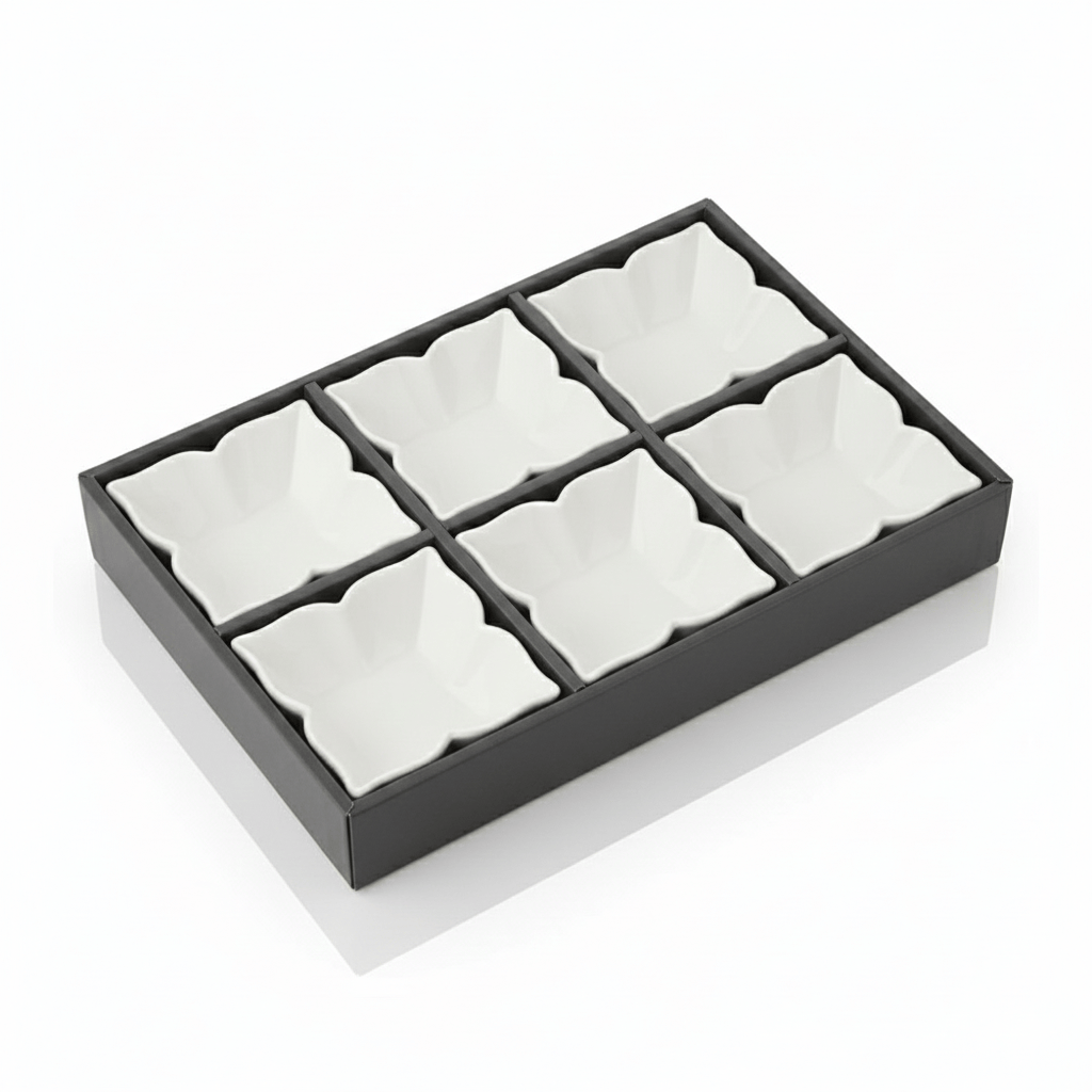 Alpha 55 Set de 6 Coupelles Polyvalentes - Design Moderne & Chic