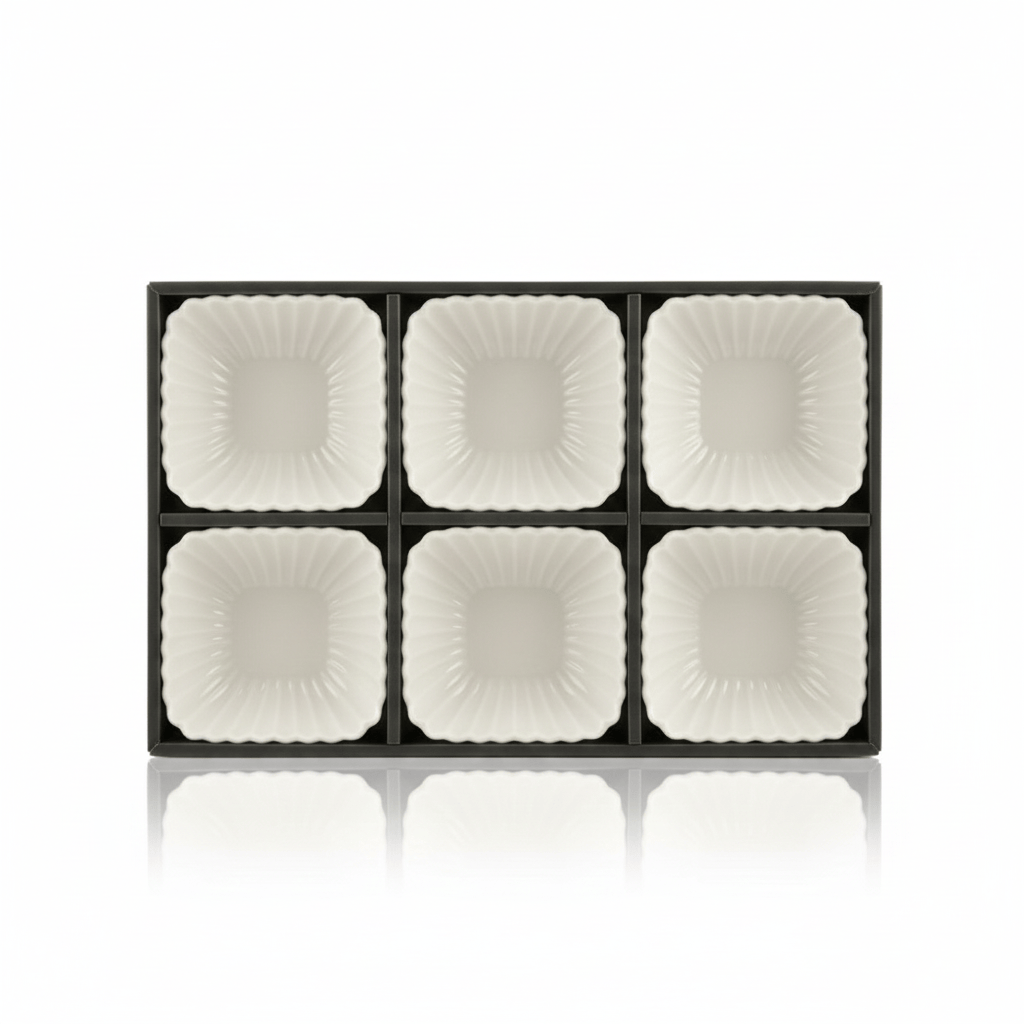 Alpha 55 Set de 6 Coupelles Polyvalentes - Design Moderne & Chic