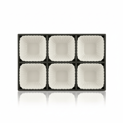 Alpha 55 Set de 6 Coupelles Polyvalentes - Design Moderne & Chic