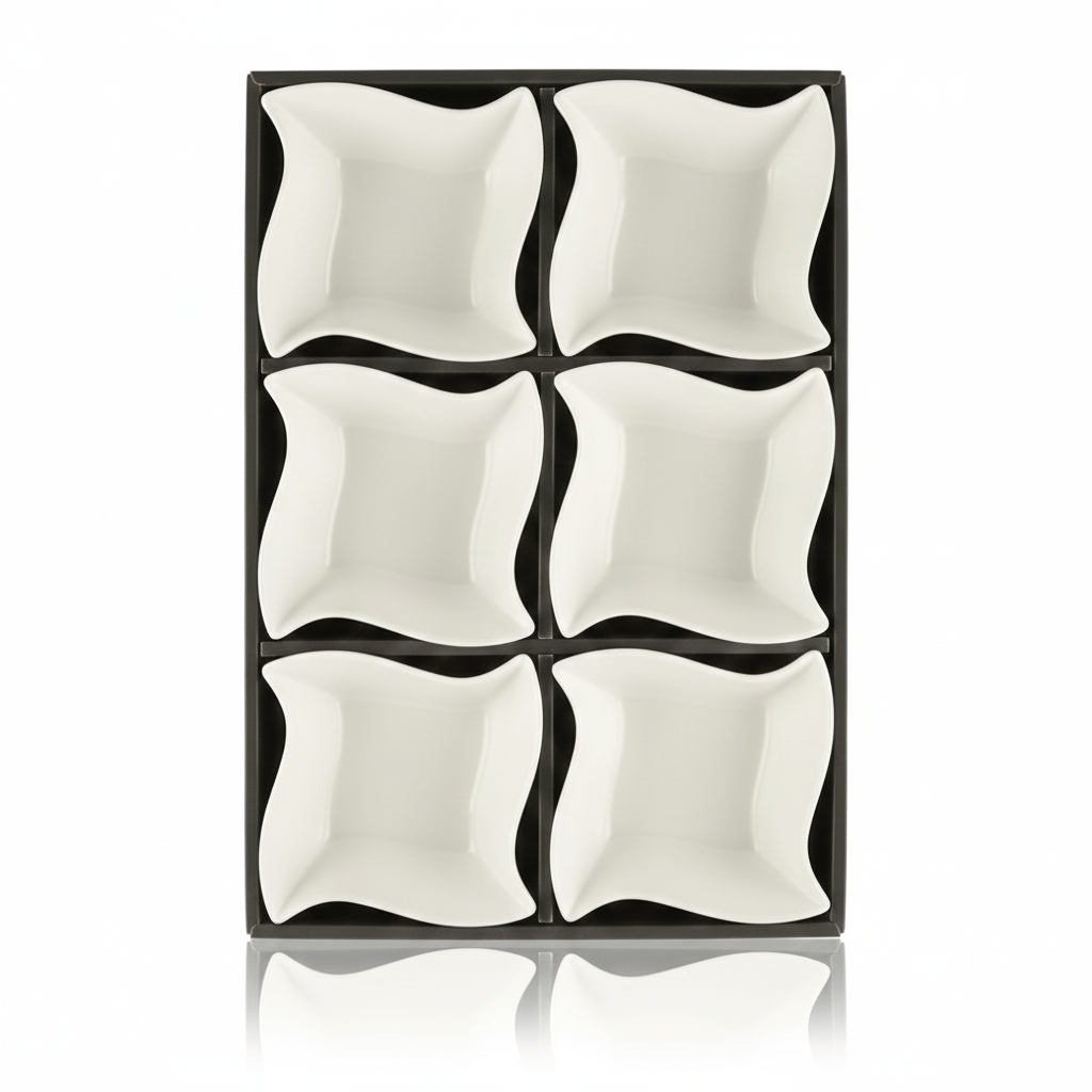 Alpha 55 Set de 6 Coupelles Polyvalentes - Design Moderne & Chic