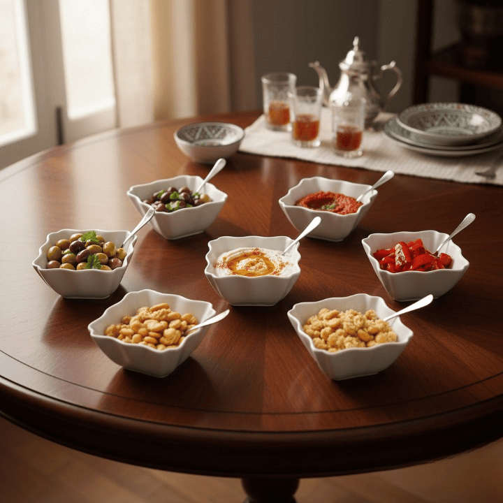 Alpha 55 Set de 6 Coupelles Polyvalentes - Design Moderne & Chic