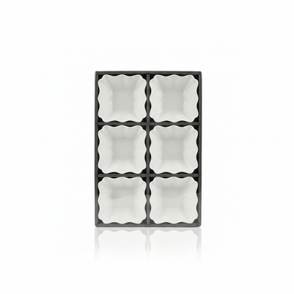 Alpha 55 Set de 6 Coupelles Polyvalentes - Design Moderne & Chic