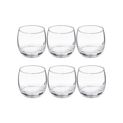 Alpha 55 Set de 6 Gobelets Bas Empil'eau 32 cl en Verre