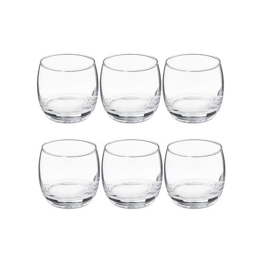 Alpha 55 Set de 6 Gobelets Bas Empil'eau 32 cl en Verre