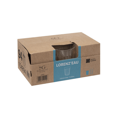 Alpha 55 Set de 6 Gobelets Bas Lorenz Eau 25cl Élégant