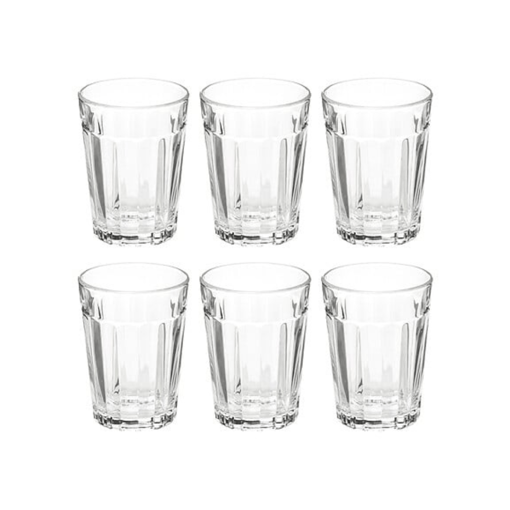Alpha 55 Set de 6 Gobelets Bas Lorenz Eau 25cl Élégant