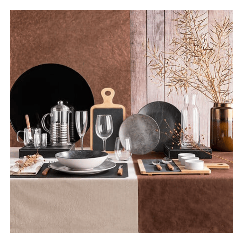 Alpha 55 Set de 6 Gobelets Bas Orpea 36 cl en Verre