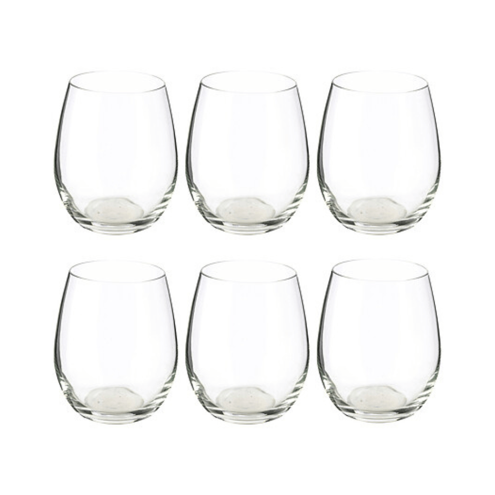 Alpha 55 Set de 6 Gobelets Bas Orpea 36 cl en Verre