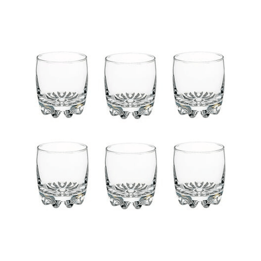 Alpha 55 Set de 6 Gobelets Bas Tin'eau 31 cl en Verre