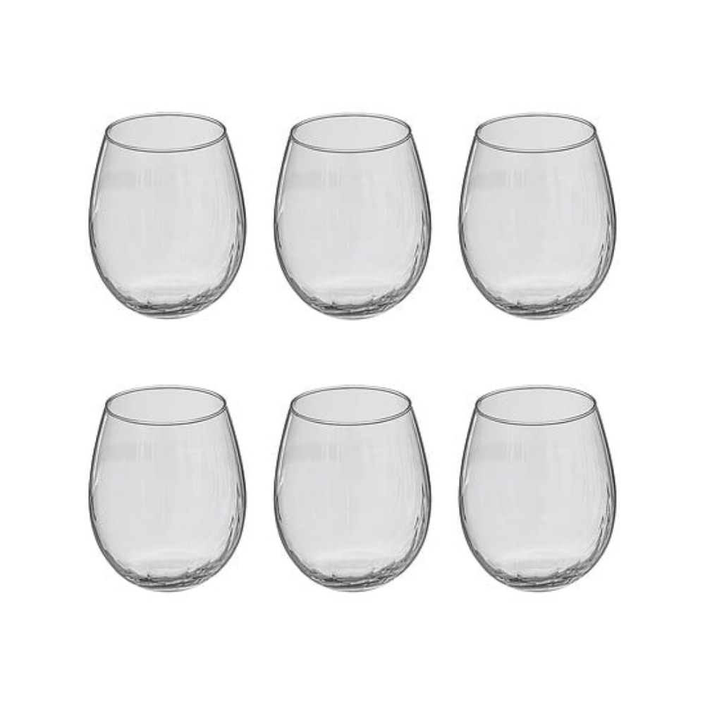 Alpha 55 Set de 6 Gobelets Bas Volta 44 cl en Verre