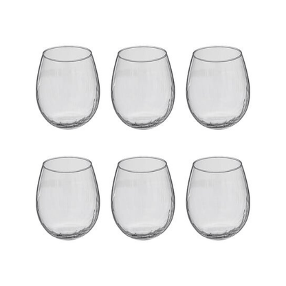 Alpha 55 Set de 6 Gobelets Bas Volta 44 cl en Verre