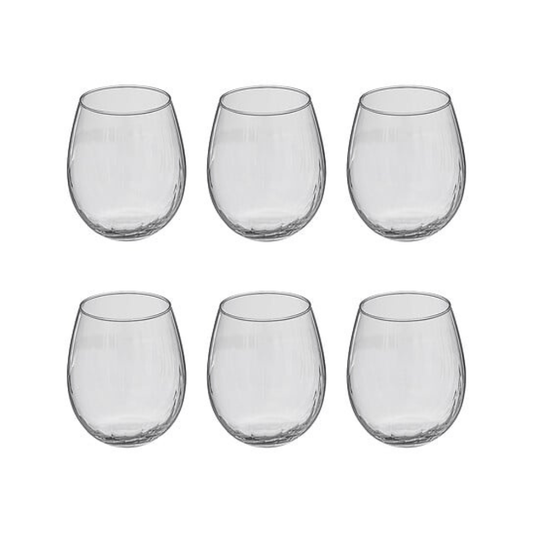 Alpha 55 Set de 6 Gobelets Bas Volta 44 cl en Verre