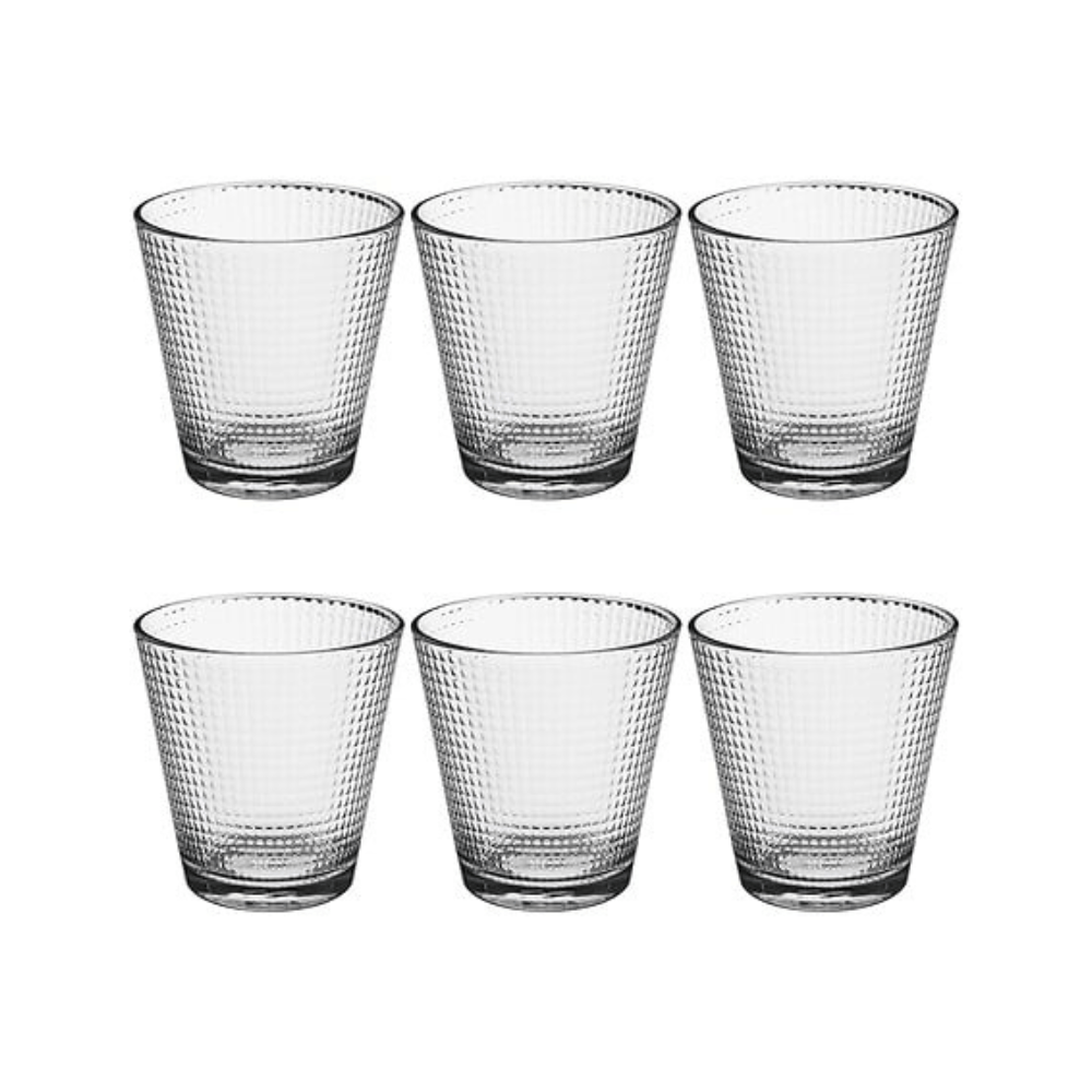 Alpha 55 Set de 6 Gobelets Benit Eau 25cl Élégant