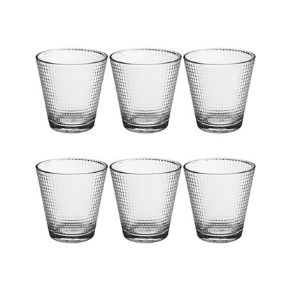 Alpha 55 Set de 6 Gobelets Benit Eau 25cl Élégant