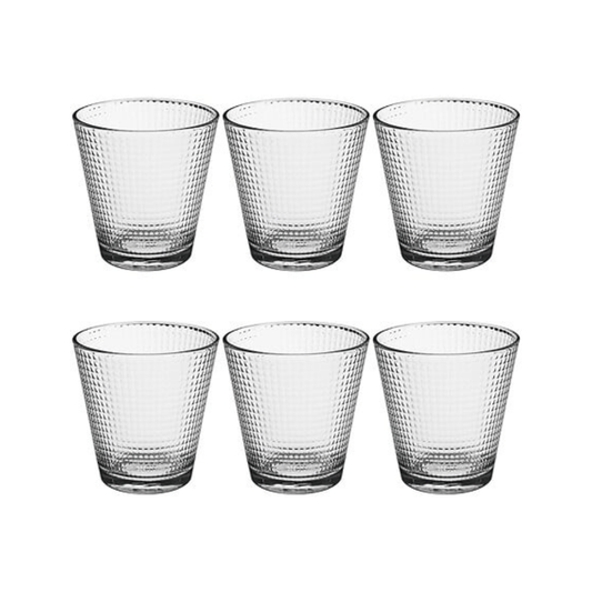 Alpha 55 Set de 6 Gobelets Benit Eau 25cl Élégant