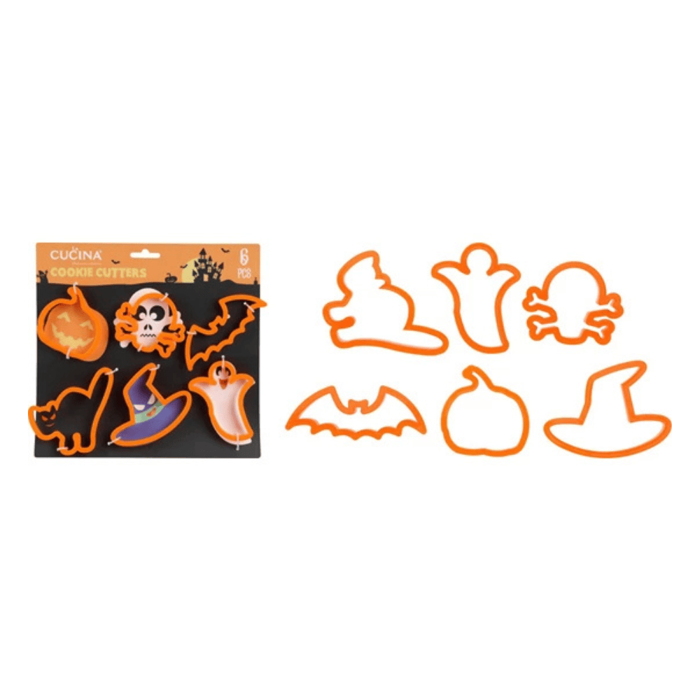 Alpha 55 Set de 6 Moules à Biscuits Halloween