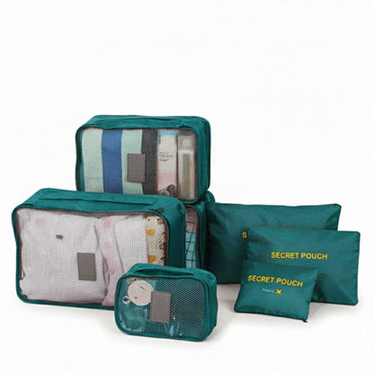 Alpha 55 Set de 6 Organiseurs de Voyage – Pratiques & Légers