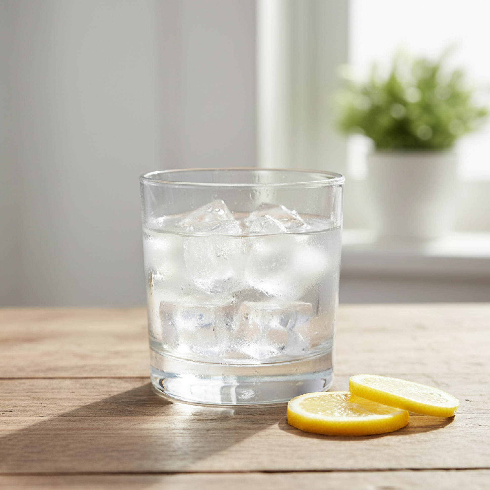 Alpha 55 Set de 6 Verres à Eau Forme Basse – Modèle Lisse