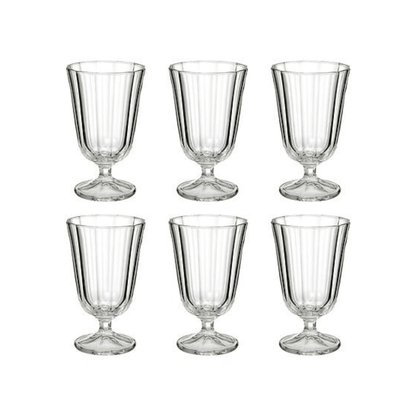 Alpha 55 Set de 6 Verres à Pied Julia 25 cl en Verre