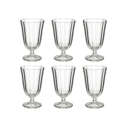 Alpha 55 Set de 6 Verres à Pied Julia 25 cl en Verre