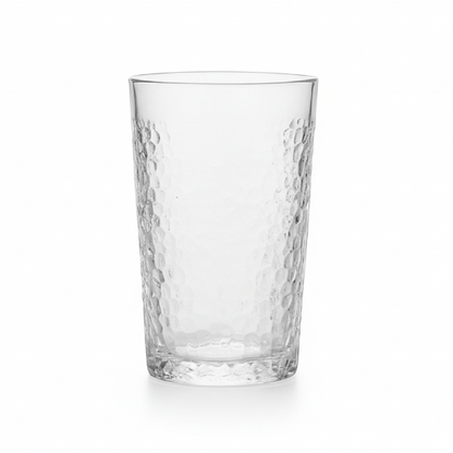 Alpha 55 Set de 6 Verres Forme Haute – Craquelé Élégant