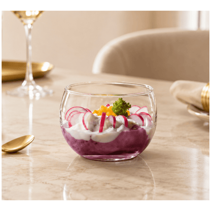 Alpha 55 Set de 6 Verrines Droites New York 27 cl en Verre