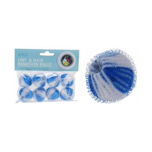 Alpha 55 Set de 8 boules de lavage anti-peluches & cheveux