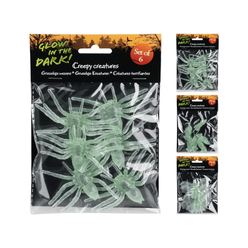 Alpha 55 Set de 8 Créatures GID 14 cm – Décoration Halloween