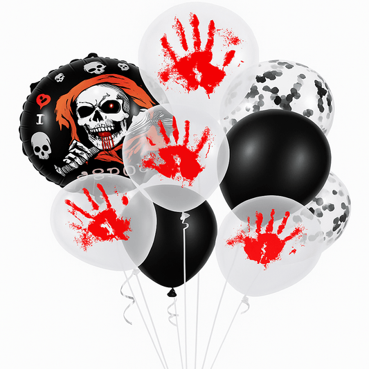 Alpha 55 Set de 9 ballons Halloween