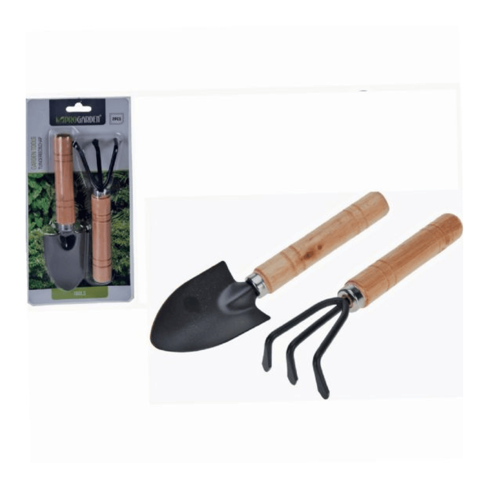 Alpha 55 Set de jardinage pelle et râteau
