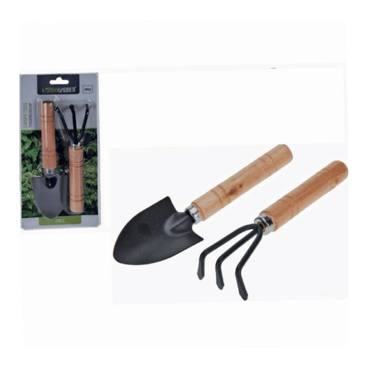 Alpha 55 Set de jardinage pelle et râteau