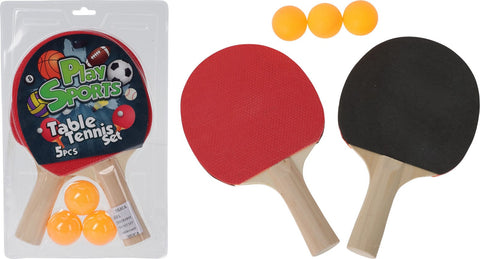 Alpha 55 Set de raquettes Ping-Pong avec 3 balles