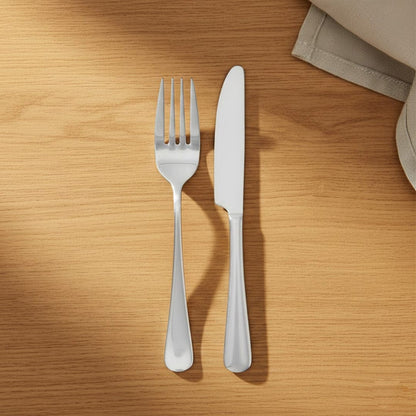 Alpha 55 Set de Service 2 Pièces – Fourchette & Couteau de Service