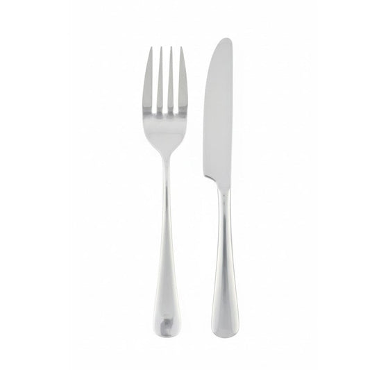 Alpha 55 Set de Service 2 Pièces – Fourchette & Couteau de Service