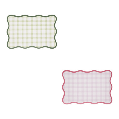 Alpha 55 Set de Table Fleur de Rose Élégant