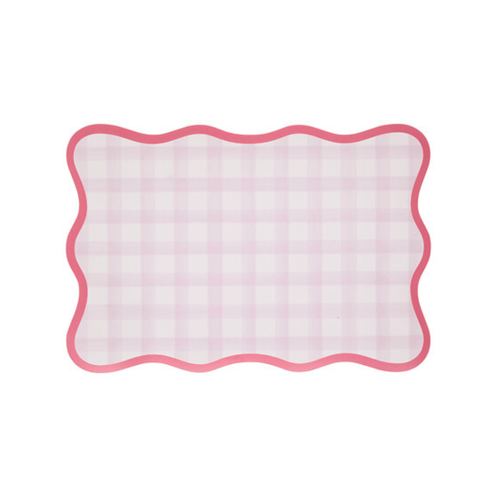 Alpha 55 Set de Table Fleur de Rose Élégant