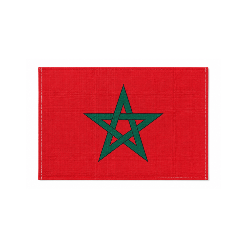 Alpha 55 Set de Table Maroc - Élégant & Facile à Nettoyer